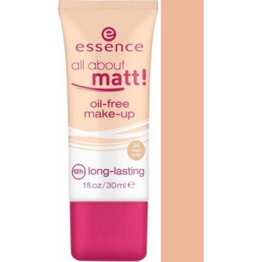 Essence All About Matt! Oil-free make-up 20 Matt Nude 30 ml