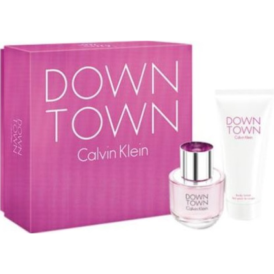 Calvin Klein Downtown parfémovaná voda 50 ml + tělové mléko 100 ml, dárková sada