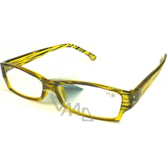 Berkeley Čtecí dioptrické brýle +1 žluté CB02 1 kus MC2067