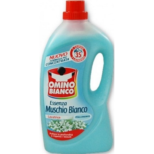 Omino Bianco Essenza Muschio Bianco Nature Fresh tekutý prací prostředek 35 dávek 2,625 l