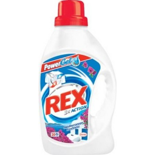 Rex 3x Action Mediterranean Freshness gel na praní 20 dávek 1,46 l