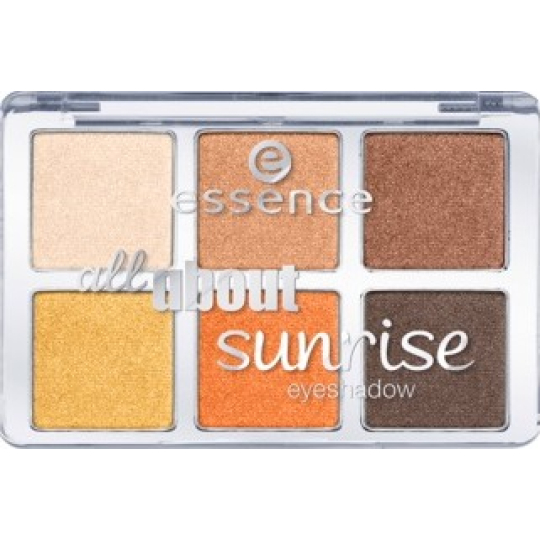 Essence All About Eyeshadow paletka očních stínů 03 Sunrise 8,5 g