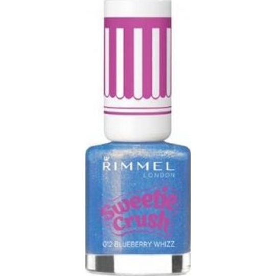 Rimmel London Sweetie Crush Nail Effect lak na nehty 012 Blueberry Whizz 8 ml