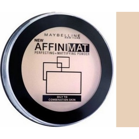 Maybelline Affinimat Perfecting & Mattifying Powder pudr 20 Nude Beige 16 g