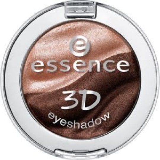 Essence 3D Eyeshadow Irresistible oční stíny 03 Choco Cupcake 2,8 g