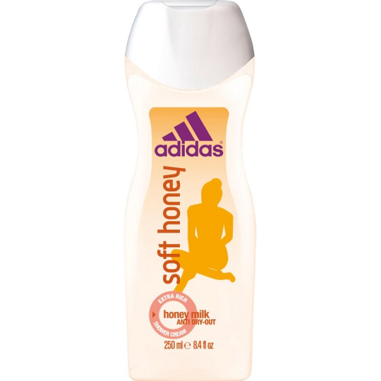 Adidas Soft Honey sprchový gel pro ženy 250 ml
