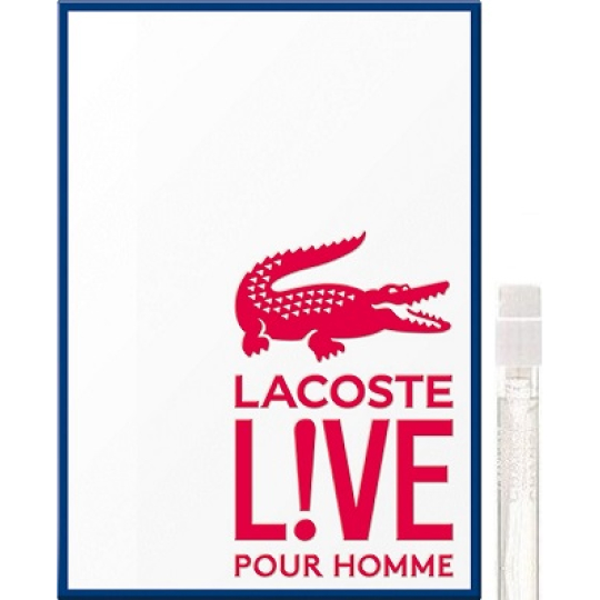 Lacoste Live pour Homme toaletní voda 2 ml s rozprašovačem, vialka