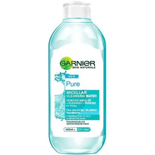 Garnier Skin Naturals Pure All In One micelární voda pro smíšenou až mastnou a citlivou pleť 400 ml