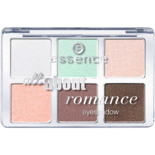 Essence All About Romance Eyeshadow paletka očních stínů 06 Romance 8,5 g