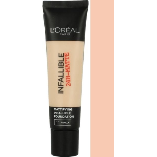 Loreal Paris Infallible 24h Matte Foundation matující make-up 11 Vanilla 35 ml