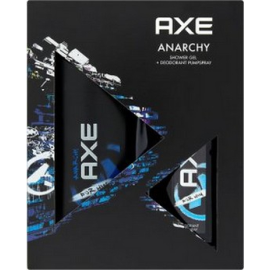 Axe Anarchy sprchový gel 75 ml + parfémovaný deodorant sklo pro muže75 ml, kosmetická sada