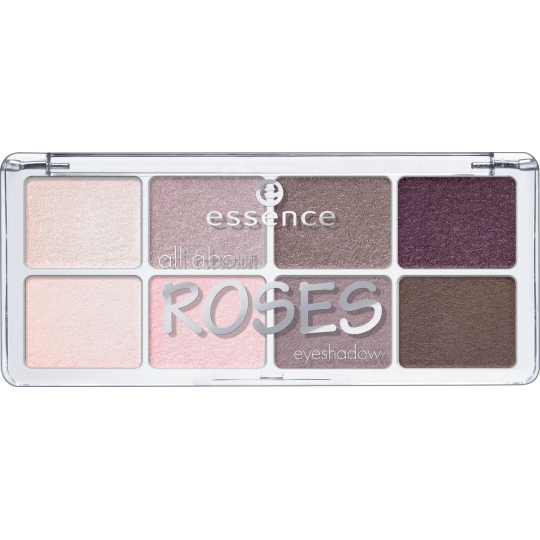 Essence All About Roses Eyeshadow paletka očních stínů 03 Roses 9,5 g
