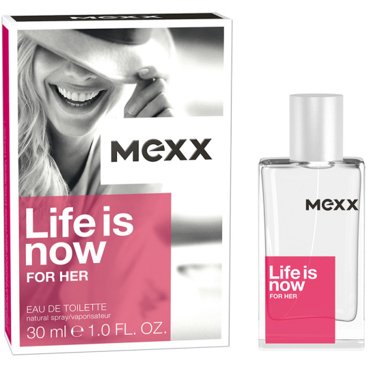 Mexx Life Is Now for Her toaletní voda 30 ml