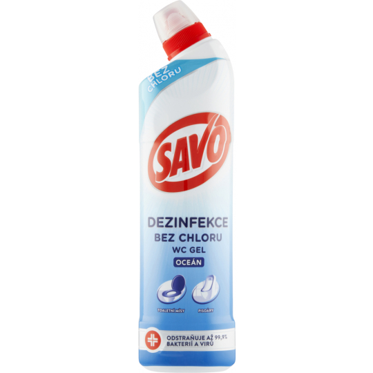 Savo Oceán Wc tekutý čisticí a dezinfekční přípravek 750 ml