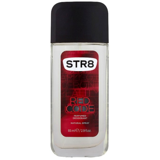 Str8 Red Code parfémovaný deodorant sklo pro muže 85 ml