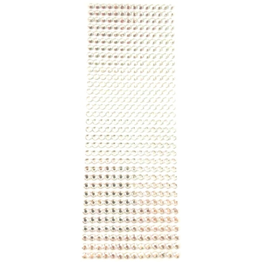 Albi Samolepicí kamínky stříbrné 5 mm 462 kusů