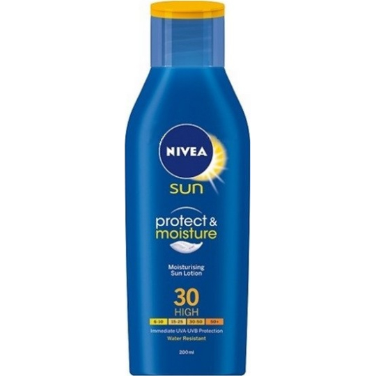 Nivea Sun Protect & Moisture OF30+ hydratační mléko na opalování 200 ml