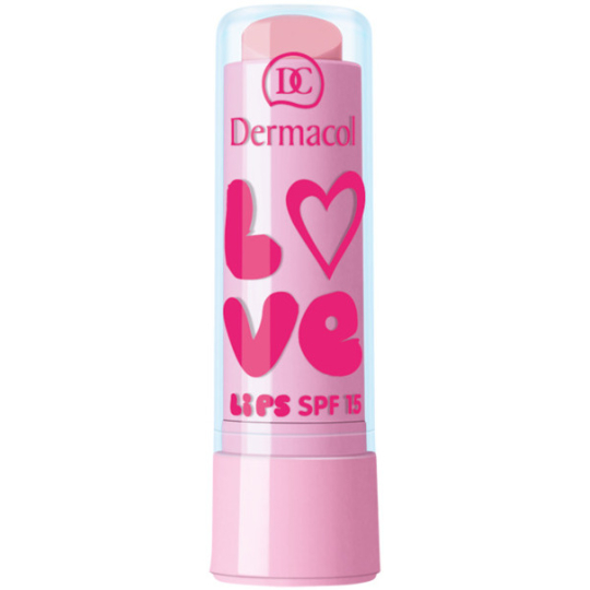 Dermacol Love Lips SPF15 balzám na rty 07 Cotton Bloom 3,5 ml