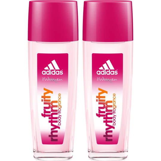 Adidas Fruity Rhythm parfémovaný deodorant sklo pro ženy 2 x 75 ml, duopack