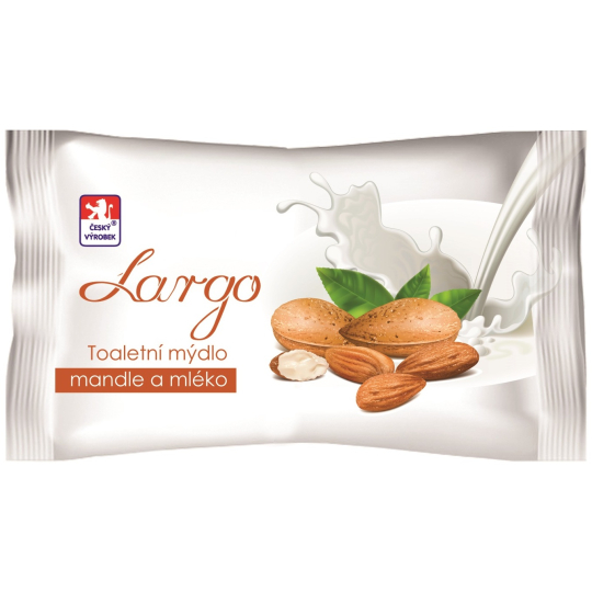 Largo Mandle a mléko toaletní mýdlo 100 g