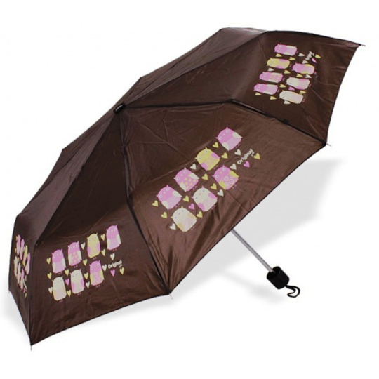 Albi Original Deštník skládací Sovy 25 cm x 6 cm x 5 cm