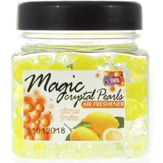 Kempa Magic Crystal Citrus Fruits gelové kuličky osvěžovač vzduchu 150 g
